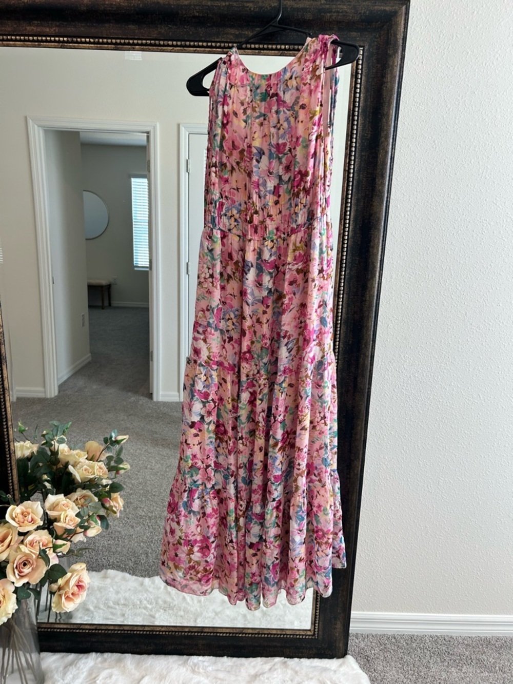 Shoshanna Zahra Neon Floral Gown - Picture 9 of 14